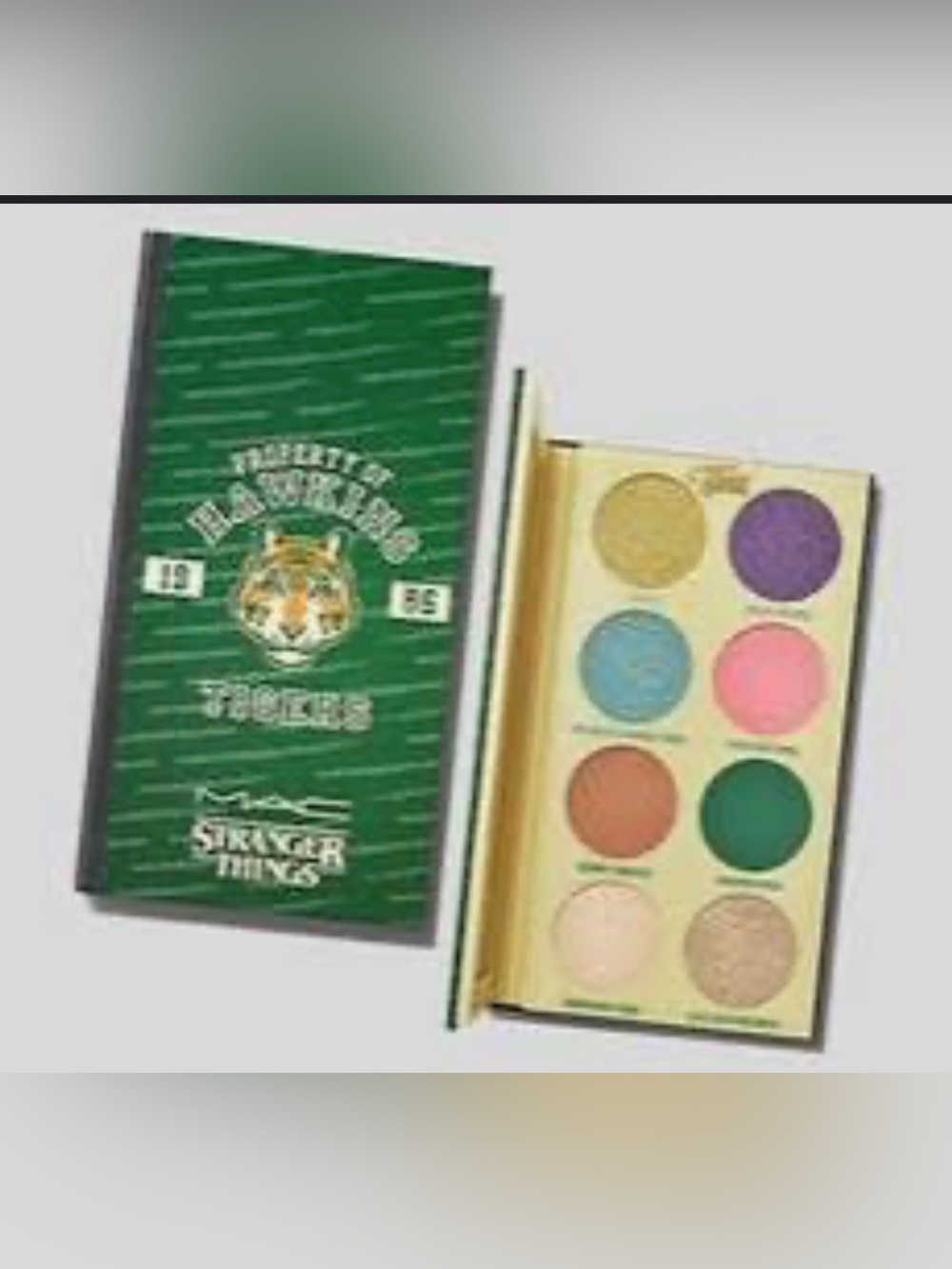 New NWT MAC x Stranger Things Hawkins Class of 1986 Eye Palette